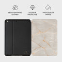 Vanilla Sand - Marble iPad Mini 7.9 (5th Gen) Case 3