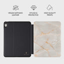 Vanilla Sand - Marble iPad 10.9 (A16/10th Gen) Case 3