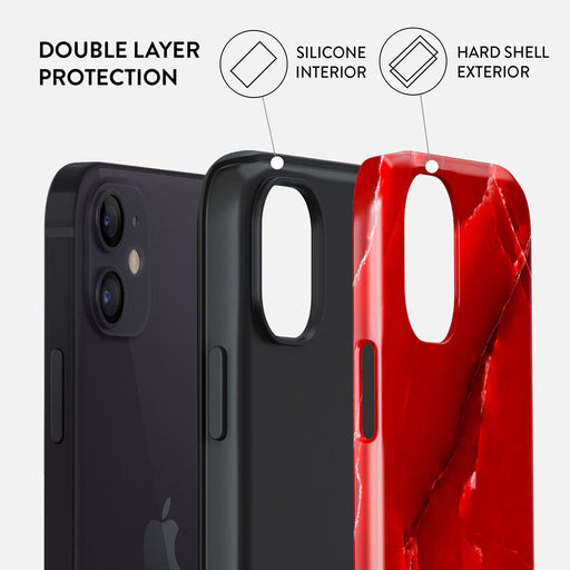 Wild Blaze - Red iPhone 12 Case 6