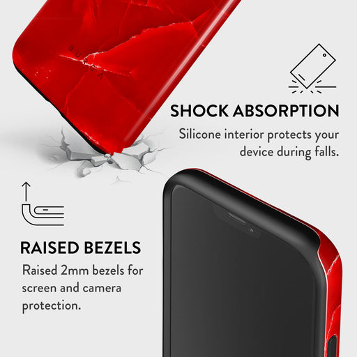 Wild Blaze - Red iPhone 12 Case 8
