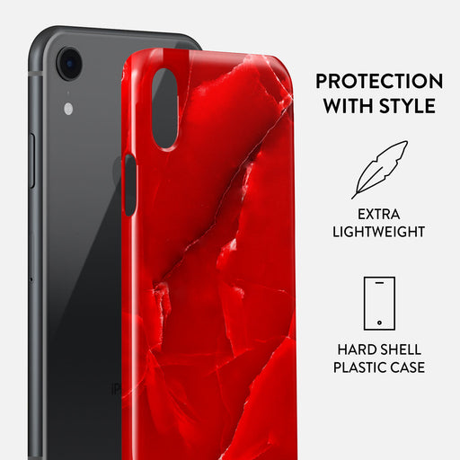 Wild Blaze - Red iPhone XR Case 2