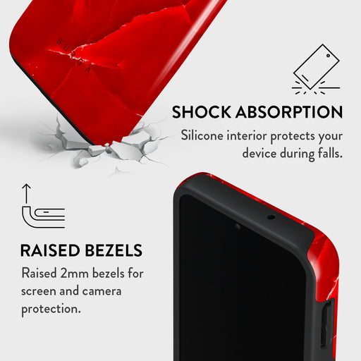Wild Blaze - Red Samsung Galaxy A14 5G Case 4