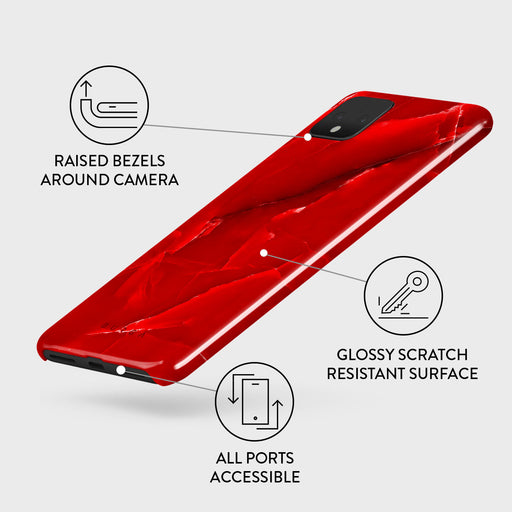 Wild Blaze - Red Google Pixel 4 Case 3