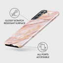 Morning Sunshine - Pastel Marble Samsung Galaxy S21 Case 7