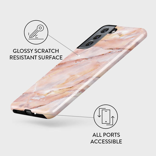 Morning Sunshine - Pastel Marble Samsung Galaxy S21 Case 7