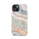 Pastel Hues - Colorful Marble iPhone 14 Case 5