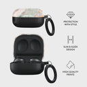 Pastel Hues - Colorful Marble Samsung Galaxy Buds Live Case 4