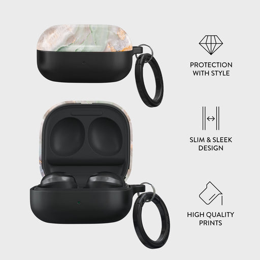 Pastel Hues - Colorful Marble Samsung Galaxy Buds Live Case 4