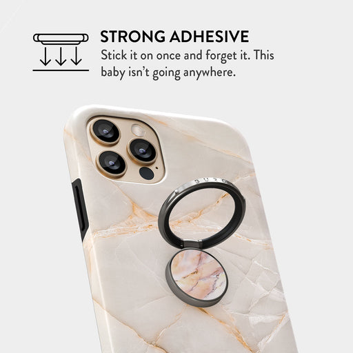 Morning Sunshine Pastel Marble Phone Ring Holder Finger Grip