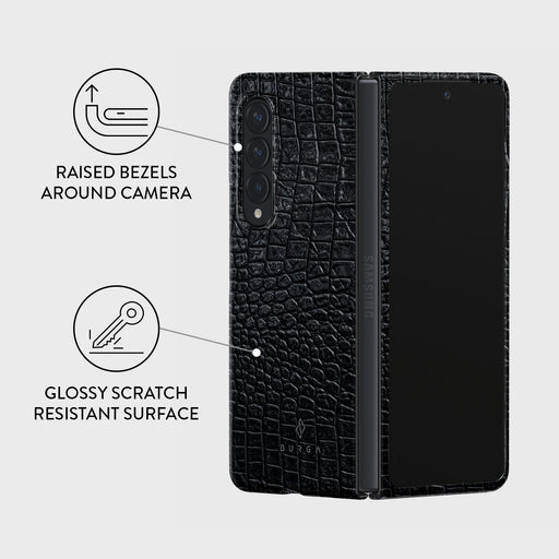 Reaper's Touch - Snakeskin Samsung Galaxy Z Fold 3 Case 3