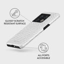 Glacial Desert - White Snakeskin OnePlus 10 Pro 5G Case 3