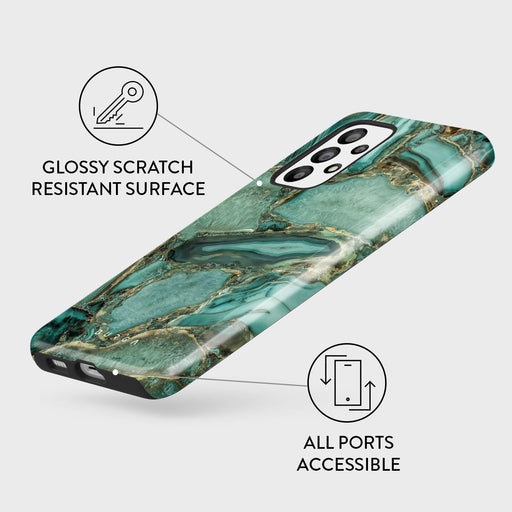 Ubud Jungle - Turquoise Samsung Galaxy A53 Case 3