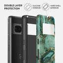 Ubud Jungle - Turquoise Google Pixel 7 Case 2