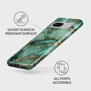 Ubud Jungle - Turquoise Google Pixel 7 Case 3
