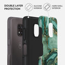 Ubud Jungle - Turquoise Motorola Moto G Power 2021 Case 2