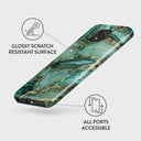 Ubud Jungle - Turquoise Motorola Moto G Power 2021 Case 3