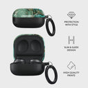 Ubud Jungle - Turquoise Samsung Galaxy Buds 2 Case 4