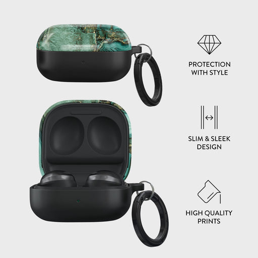Ubud Jungle - Turquoise Samsung Galaxy Buds 2 Case 4