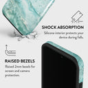 Uluwatu Waves - Teal iPhone 14 Pro Max Case 8
