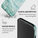 Uluwatu Waves - Teal iPhone 12 Pro Case 8