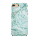 Uluwatu Waves - Teal iPhone SE (2020) Case 5