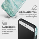 Uluwatu Waves - Teal iPhone SE (2020) Case 8