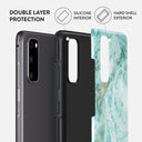 Uluwatu Waves - Teal Samsung Galaxy S20 FE 4G / 5G Case 6