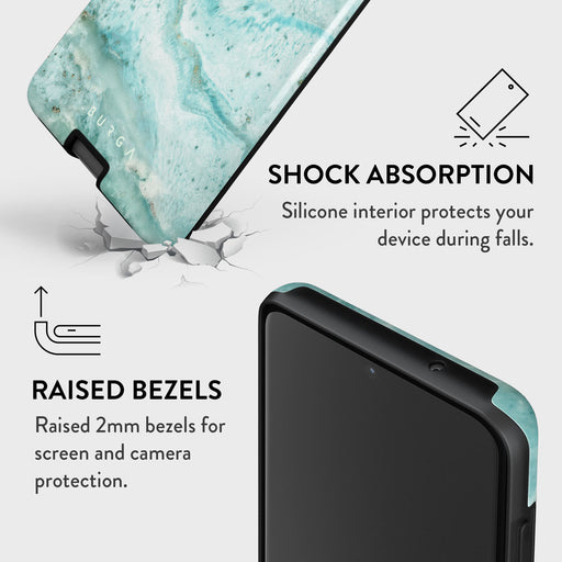 Uluwatu Waves - Teal Samsung Galaxy S20 FE 4G / 5G Case 8