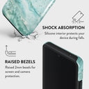 Uluwatu Waves - Teal Samsung Galaxy A53 Case 4