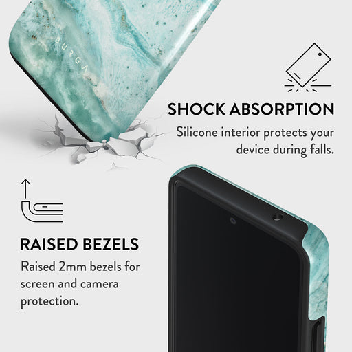 Uluwatu Waves - Teal Samsung Galaxy A53 Case 4