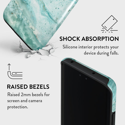 Uluwatu Waves - Teal Xiaomi 13 Lite Case 4