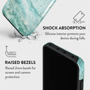 Uluwatu Waves - Teal Xiaomi 13 Case 4