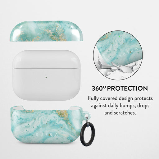Uluwatu Waves - Teal AirPods Pro Case 2