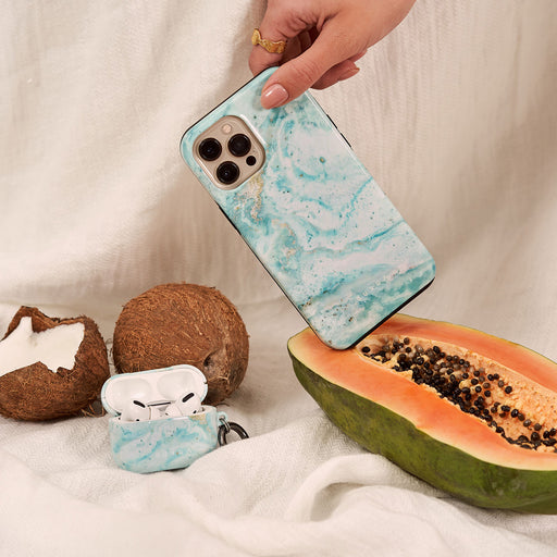 Uluwatu Waves - Teal iPhone 11 Pro Case 26