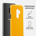 Canary Yellow - Snake Skin Samsung Galaxy S9 Plus Case 2