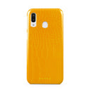 Canary Yellow - Snake Skin Samsung Galaxy A40 Case 1