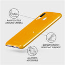 Canary Yellow - Snake Skin Samsung Galaxy A40 Case 3