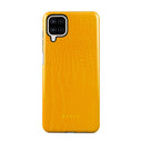 Canary Yellow - Snake Skin Samsung Galaxy A12 4G Case 5