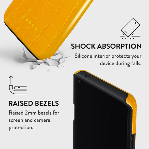 Canary Yellow - Snake Skin OnePlus 9 Pro Case 4