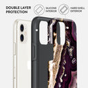 Purple Skies - Marble iPhone 11 Case 6