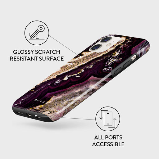 Purple Skies - Marble iPhone 11 Case 7