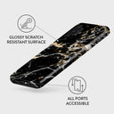 Make A Wish - Gold Marble Samsung Galaxy A32 5G Case 3
