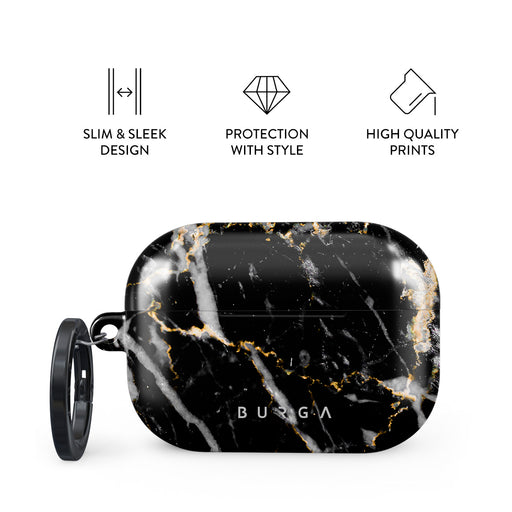 Make A Wish - Gold Marble AirPods Pro 2 Case 4