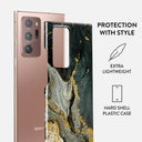 Northern Lights - Marble Samsung Galaxy Note 20 Ultra 4G / 5G Case 2