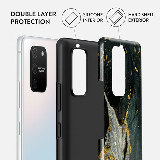 Northern Lights - Marble Samsung Galaxy S10 Lite Case 6