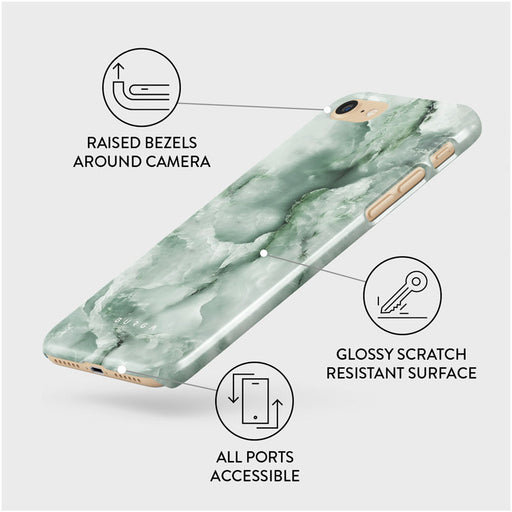Pistachio Cheesecake - Green iPhone SE (2022) Case 3