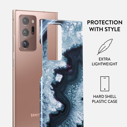 Frozen Lake - Gray Marble Samsung Galaxy Note 20 Ultra 4G / 5G Case 2