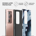 Frozen Lake - Gray Marble Samsung Galaxy Note 20 Ultra 4G / 5G Case 6