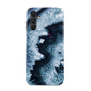 Frozen Lake - Gray Marble Samsung Galaxy A14 5G Case