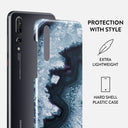 Frozen Lake - Gray Marble Huawei P20 Case 2